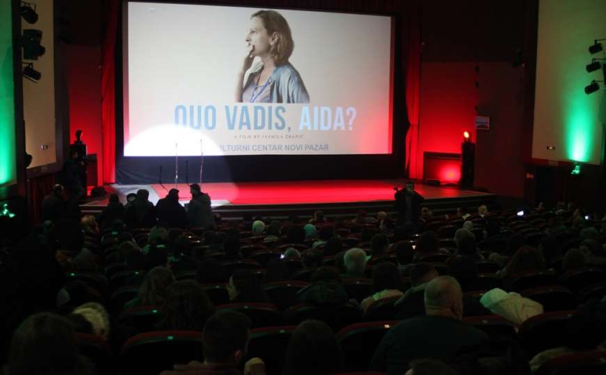 Premijeri filma "Quo Vadis, Aida?" u Novom Pazaru prisustvovale i Majke Srebrenice